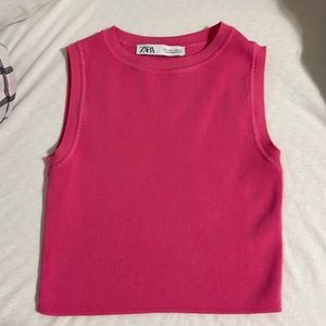Zara pink tank top